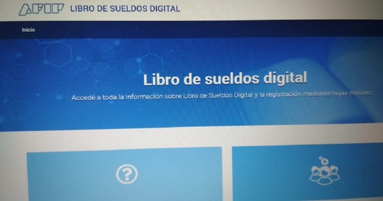 libro de sueldos digital