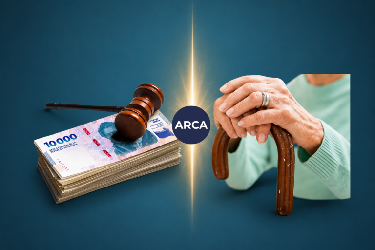 ARCA dejará de de apelar juicios por Ganancias sobre jubilaciones