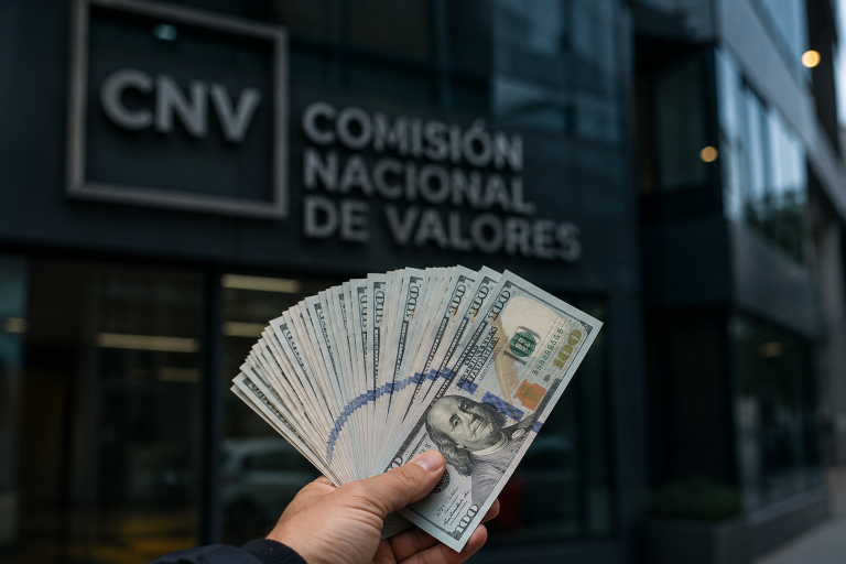 La CNV flexibiliza restricciones cambiarias para ALyC y agentes de negociación en operaciones con dólar financiero