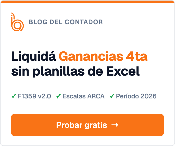 App Ganancias cuarta categoría BDC