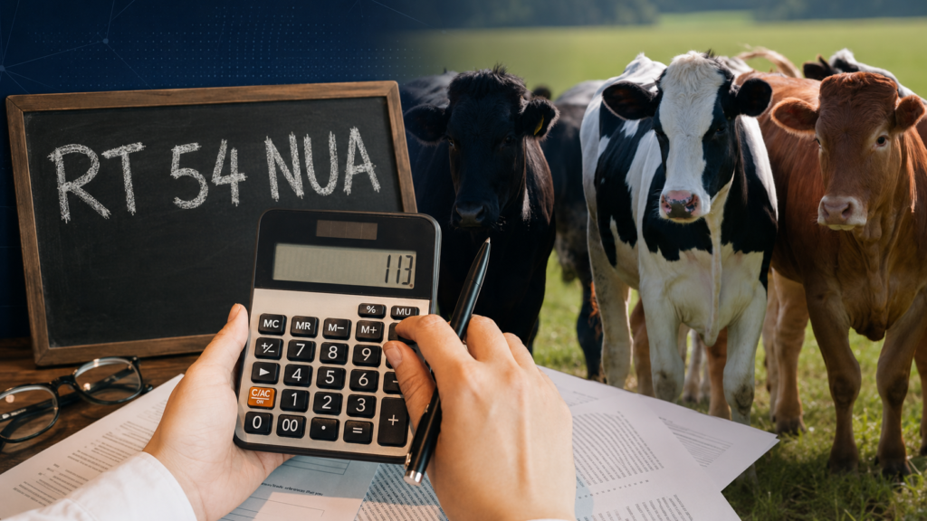 La actividad agropecuaria en la RT 54. Parte 1: activos biológicos destinados a la venta y productos agropecuarios.