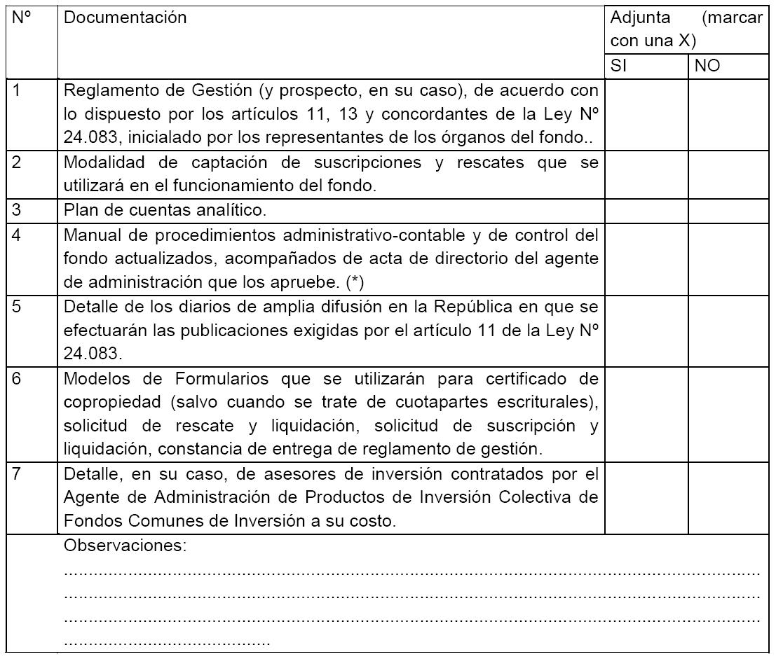 Normas CNV (N.T. 2013), CAPITULO III - OTRAS DISPOSICIONES PARA LOS FONDOS COMUNES DE INVERSIÓN, imagen oficial 3.