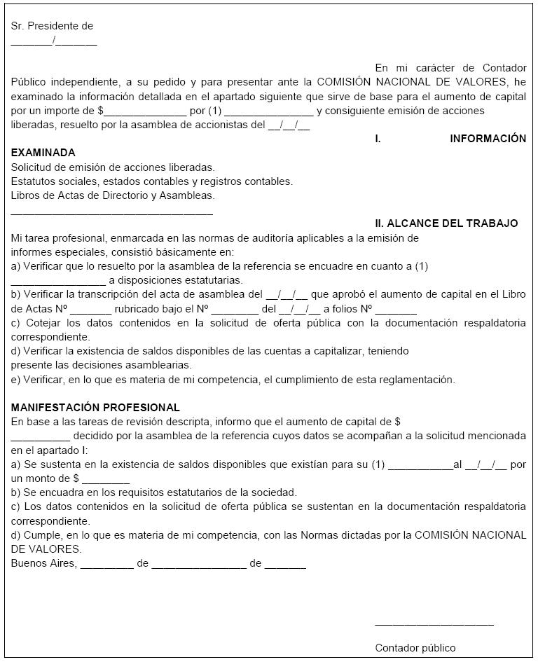 Normas CNV (N.T. 2013), CAPITULO V - OFERTA PÚBLICA PRIMARIA, imagen oficial 2.