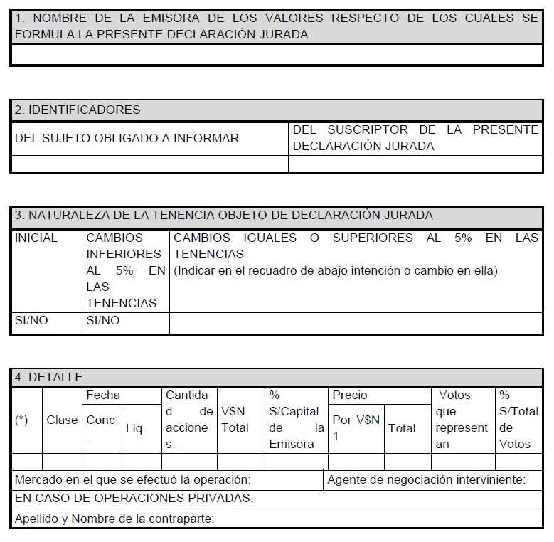 Normas CNV (N.T. 2013), CAPITULO VI - DERECHOS, ARANCELES Y COMISIONES, imagen oficial 2.