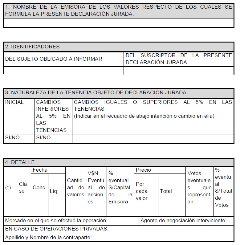 Normas CNV (N.T. 2013), CAPITULO VI - DERECHOS, ARANCELES Y COMISIONES, imagen oficial 4.