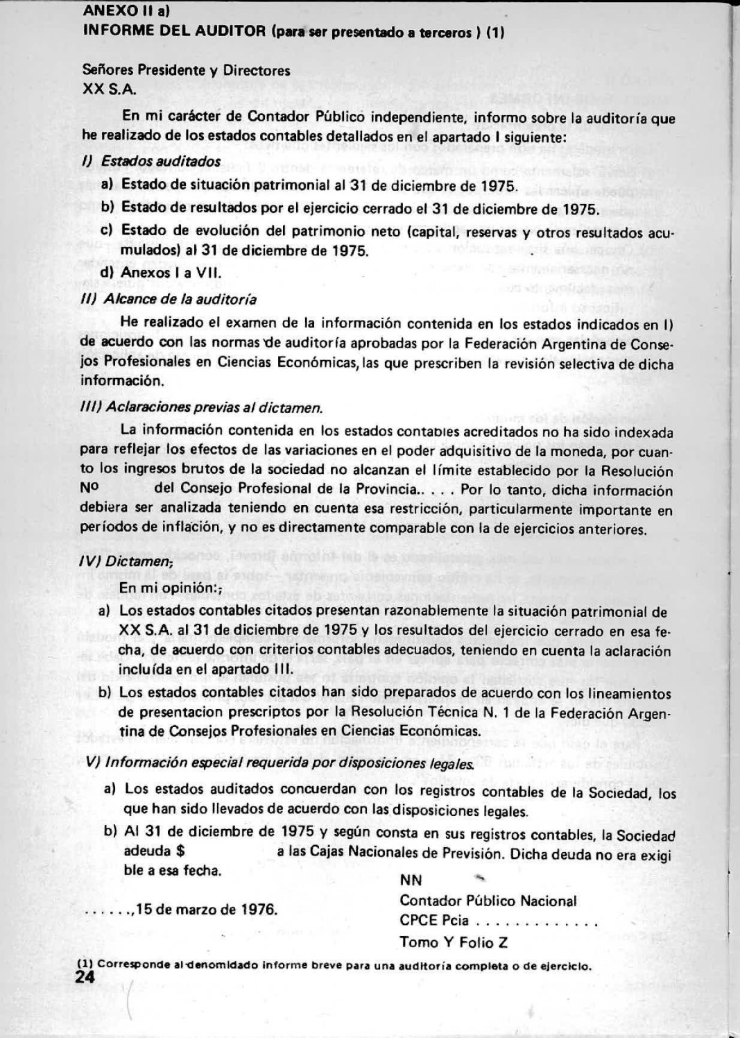 Resolución Técnica 3. Texto histórico oficial, facsímil 20 de 23.