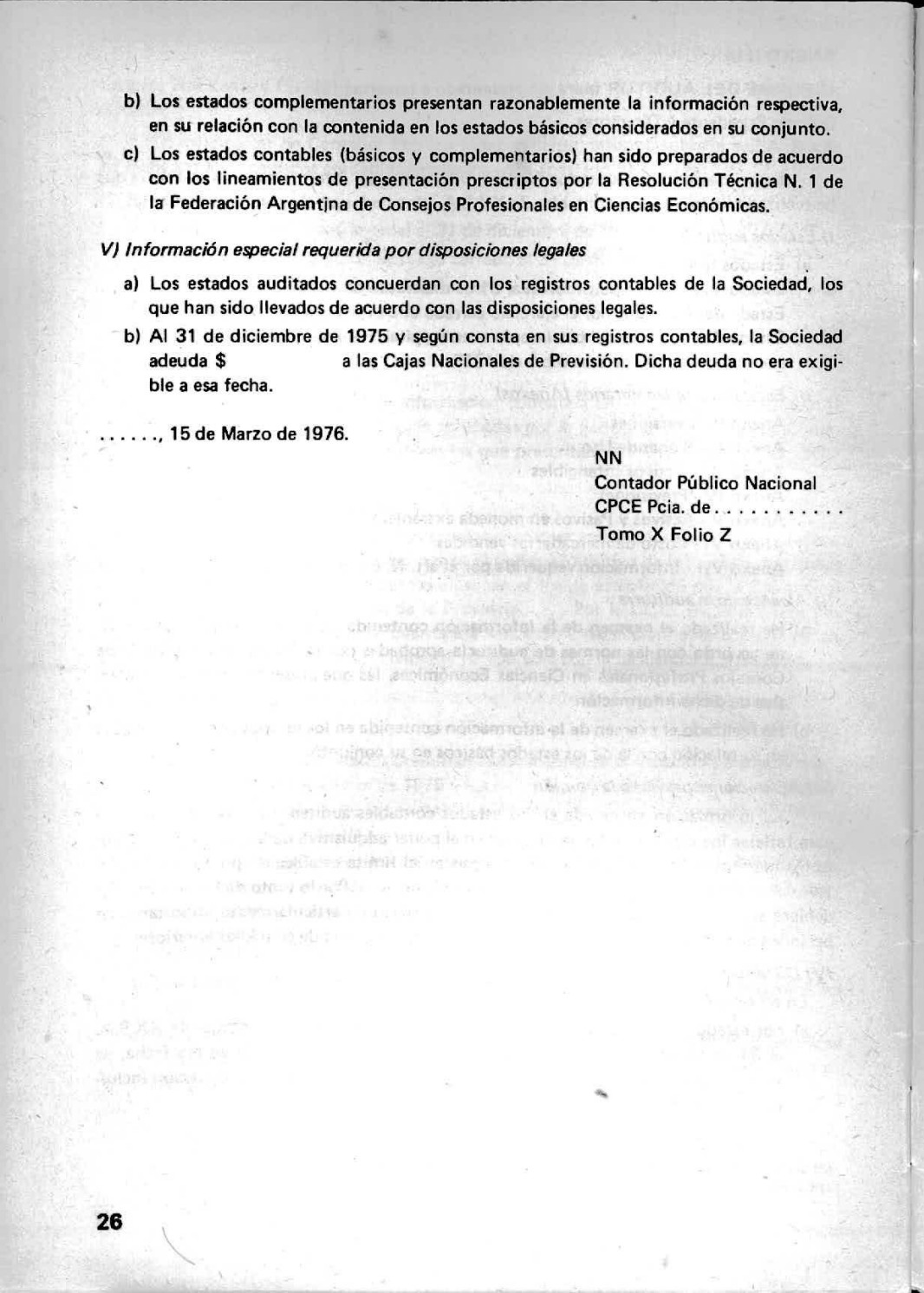 Resolución Técnica 3. Texto histórico oficial, facsímil 22 de 23.