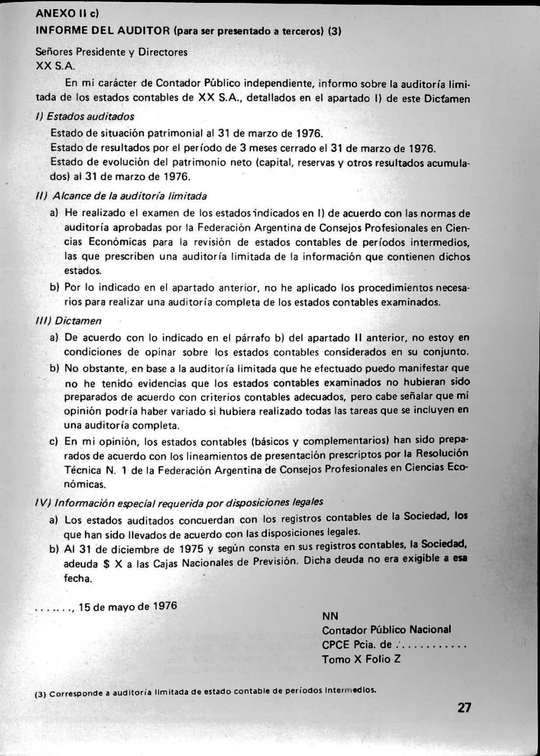 Resolución Técnica 3. Texto histórico oficial, facsímil 23 de 23.