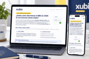 Ingresos Brutos CABA: Xubio ya permite informar las alícuotas en facturas a consumidores finales